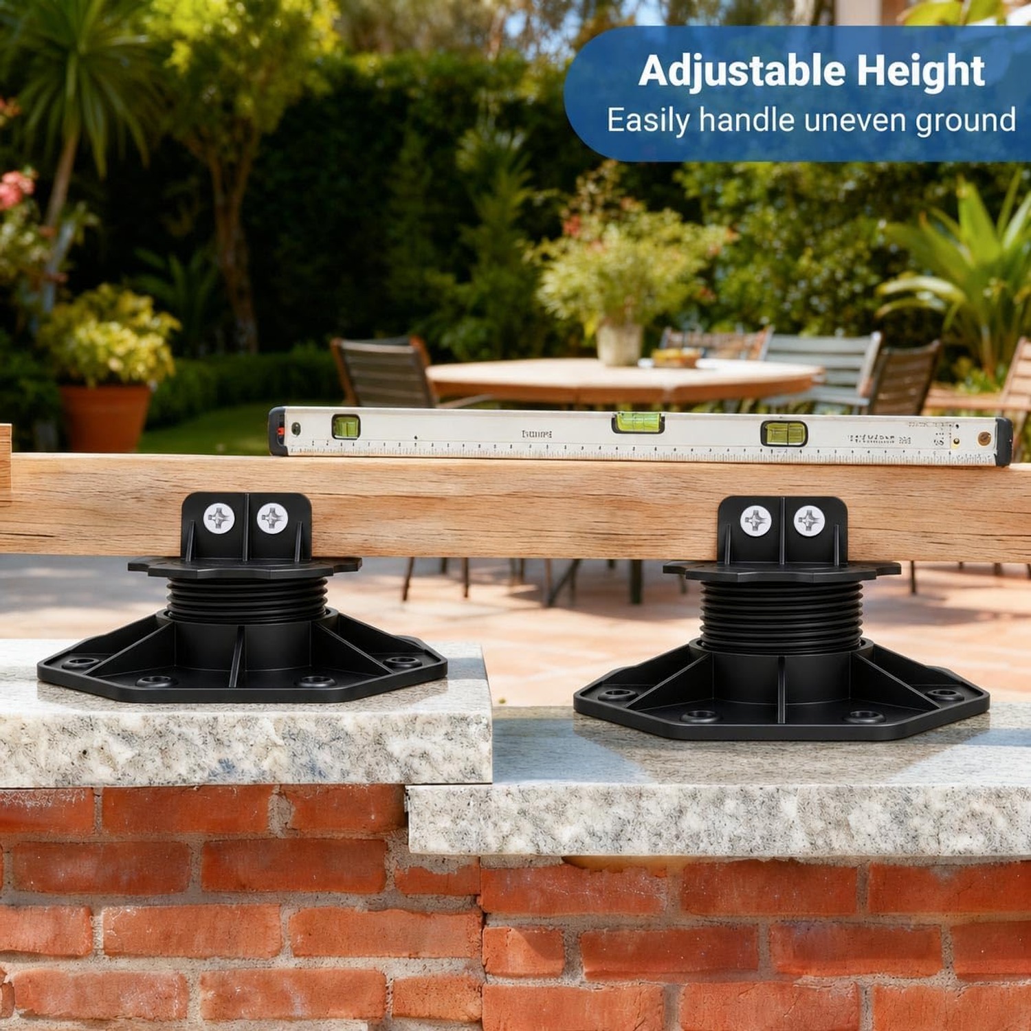 Adjustable Deck Pedestals 18-30mm (10 Pack)